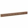 Hallmark Teachers Put Their Heart Wood Quote Sign, 23.5x2
