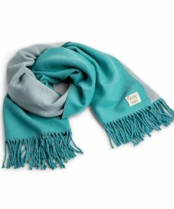 Demdaco Teal Giving Scarf