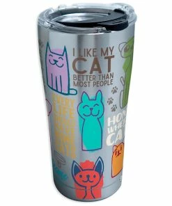 Tervis Cat Sayings Stainless Steel Tumbler, 20 Oz.