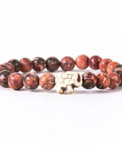 Fahlo Desert Stone Elephant Expedition Bracelet