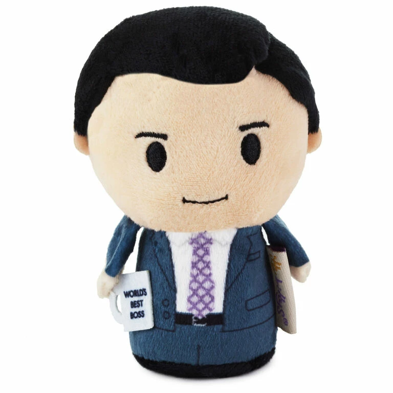 Hallmark Itty Bittys® The Office Michael Scott Plush With Sound 1 Hallmark Itty Bittys® The Office Michael Scott Plush With Sound