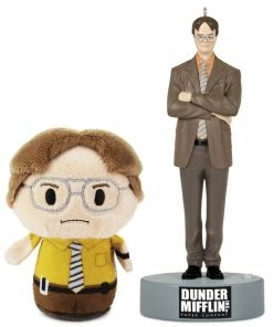 Hallmark Itty Bittys® The Office Dwight Schrute Plush With Sound