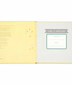 Hallmark Three Is Awesome! Birthday Book -Department Store Shop Three Is Awesome Birthday Book 1BOK1518 03