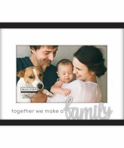 Malden Together We Make A Family Wood Picture Frame, 4x6