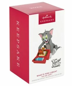 Hallmark Tom And Jerry™ What's For Lunch? Ornament -Department Store Shop Tom and Jerry Lunch Box Keepsake Ornament 1899QXI6059 04