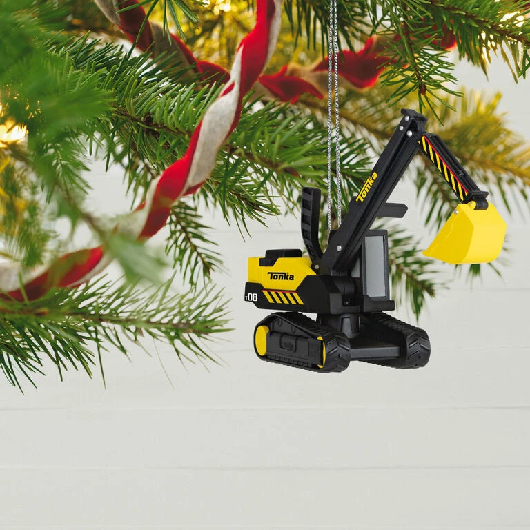Hallmark Hasbro® Tonka® Excavator Ornament 2 Hallmark Hasbro® Tonka® Excavator Ornament - Image 2