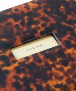 Hallmark Tortoiseshell Guest Book -Department Store Shop Tortoiseshell Print Guest Book 1EDY3147 04
