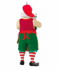 Hallmark Toymaker Santa Surprise Mystery Ornament 16 Hallmark Toymaker Santa Surprise Mystery Ornament -Department Store Shop Toymaker Santa Holding Stocking Keepsake Ornament 1999QGO2967 08