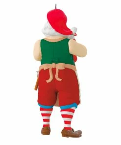 Hallmark Toymaker Santa Surprise Mystery Ornament 17 Hallmark Toymaker Santa Surprise Mystery Ornament -Department Store Shop Toymaker Santa Holding Stocking Keepsake Ornament 1999QGO2967 09