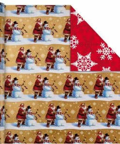 Hallmark Traditional Christmas 4-Pack Reversible Wrapping Paper Rolls, 150 Sq. Ft. -Department Store Shop Traditional Christmas 4Pack Reversible Wrapping Paper Rolls 150 sq ft root 5JXW1738 JXW1738 1470 2.jpg Source Image