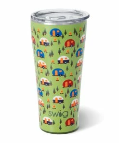 Swig Happy Camper Stainless Steel Tumbler, 32 Oz.