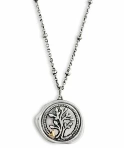 Tree Charm Dear You Nana Necklace, 17.5"