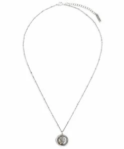 Tree Charm Dear You Nana Necklace, 17.5" -Department Store Shop Tree with Heart Silver Charm Necklace 1005060052 03
