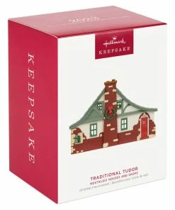 Hallmark Nostalgic Houses And Shops Traditional Tudor 2023 Ornament -Department Store Shop Tudor House Keepsake Ornament 2399QXR8129 04