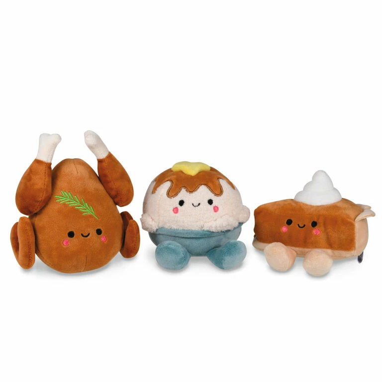Hallmark Better Together Holiday Feast Magnetic Plush, Set Of 3 1 Hallmark Better Together Holiday Feast Magnetic Plush, Set Of 3