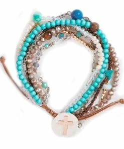 Turquoise Your Journey Layered Prayer Bracelet