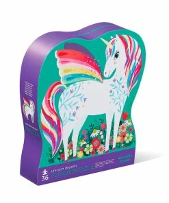 Crocodile Creek Unicorn Dreams 36-Piece Floor Puzzle