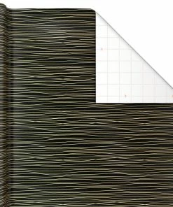 Hallmark Upscale Neutrals 3-Pack Wrapping Paper, 85 Sq. Ft. Total -Department Store Shop Upscale Neutrals 2 Standard 1 Foil 3Pack Gift Wrap 5EWR6417 05