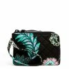 Vera Bradley Clip & Zip Mini Pouch In Island Garden