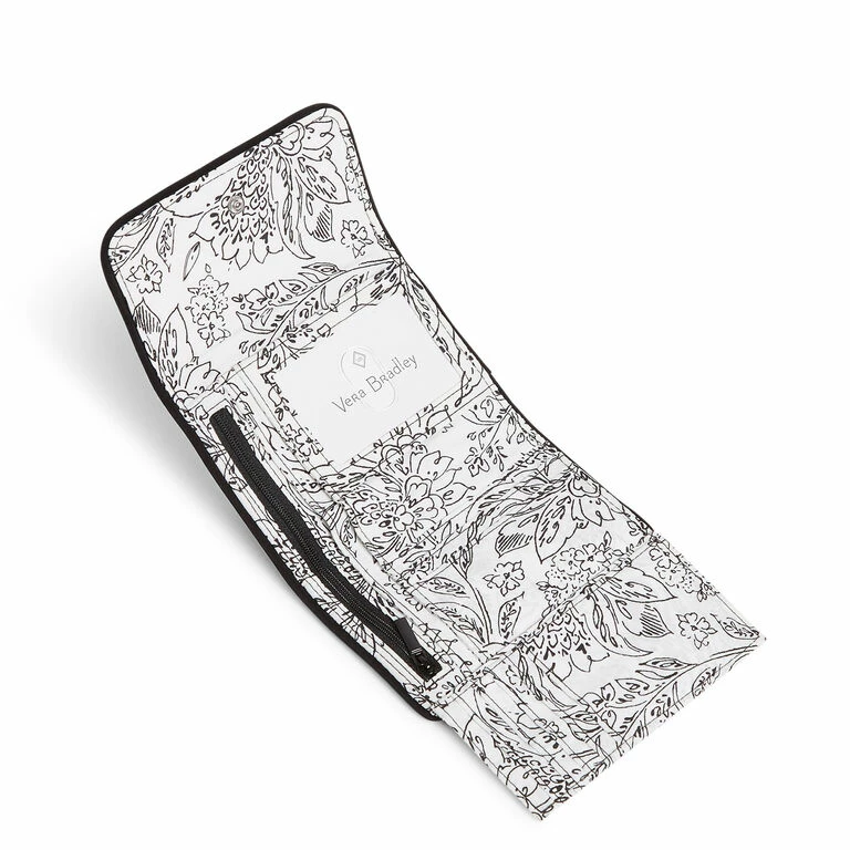 Vera Bradley RFID Riley Compact Wallet In Classic Black 2 Vera Bradley RFID Riley Compact Wallet In Classic Black - Image 2