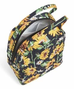 Vera Bradley Lunch Bunch Bag In Sunflowers 5 Vera Bradley Lunch Bunch Bag In Sunflowers -Department Store Shop Vera Bradley Black Sunflower Lunch Bag 3620013063 03