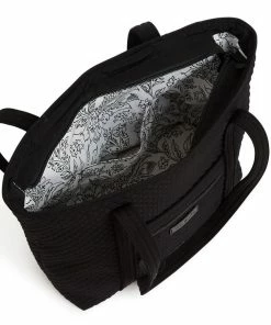 Vera Bradley Small Vera Tote Bag In Classic Black 5 Vera Bradley Small Vera Tote Bag In Classic Black -Department Store Shop Vera Bradley Black Tote Bag 27430081 03