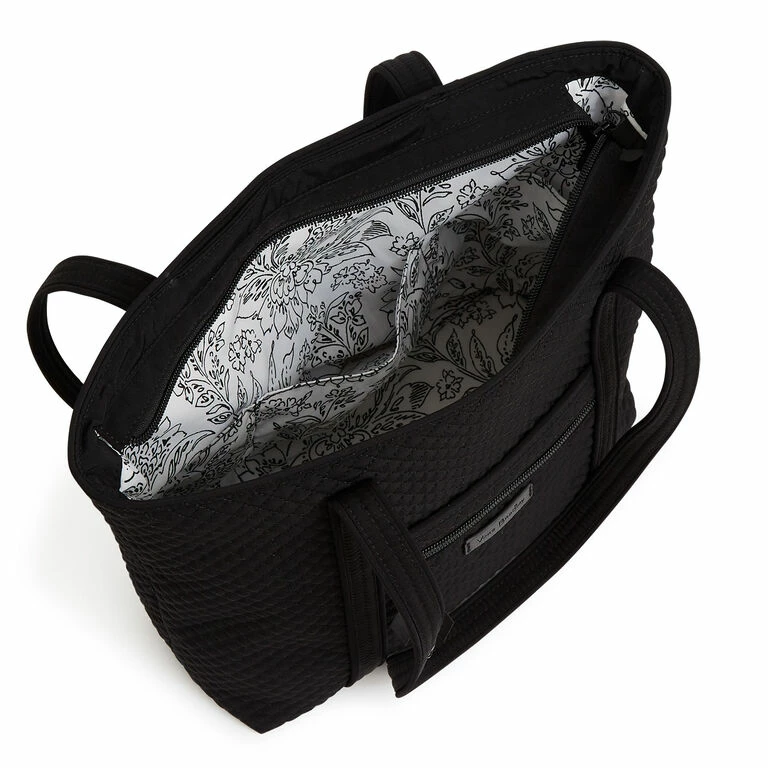 Vera Bradley Small Vera Tote Bag In Classic Black 3 Vera Bradley Small Vera Tote Bag In Classic Black - Image 3