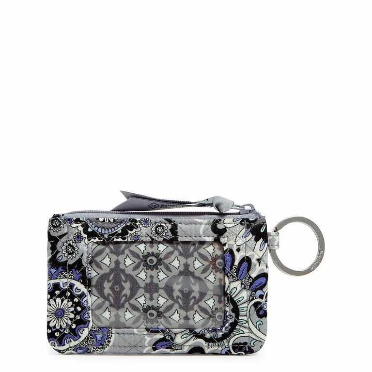 Vera Bradley Zip ID Case In Tranquil Medallion 2 Vera Bradley Zip ID Case In Tranquil Medallion - Image 2