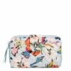 Vera Bradley RFID Turnlock Wallet In Sea Air Floral