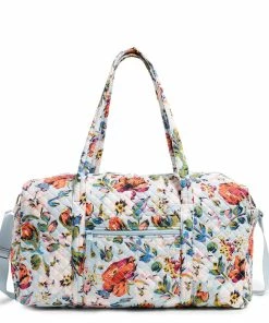 Vera Bradley Large Travel Duffel In Sea Air Floral