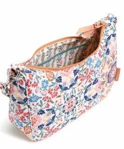 Vera Bradley Frannie Crescent Crossbody Purse In Enchanted Mandala -Department Store Shop Vera Bradley Multicolor Floral Crossbody Bag 3723816152 03