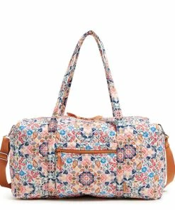 Vera Bradley Large Travel Duffel In Enchanted Mandala