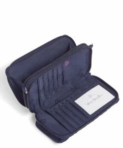 Vera Bradley RFID All-in-One Crossbody In Classic Navy -Department Store Shop Vera Bradley Navy Blue Crossbody Purse 26953219 03