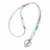 Vera Bradley Lanyard In Pastel Plaid