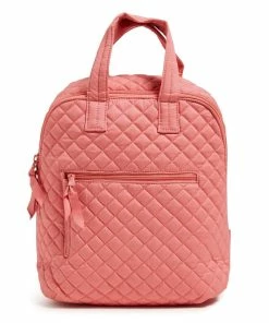 Vera Bradley Mini Totepack In Terra Cotta Rose