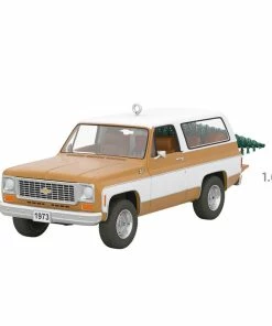 Hallmark All-American Trucks 1973 Chevrolet® Blazer® 2023 Metal Ornament 8 Hallmark All-American Trucks 1973 Chevrolet® Blazer® 2023 Metal Ornament -Department Store Shop Vintage Chevy Blazer Truck Keepsake Ornament 2199QXR8159 03