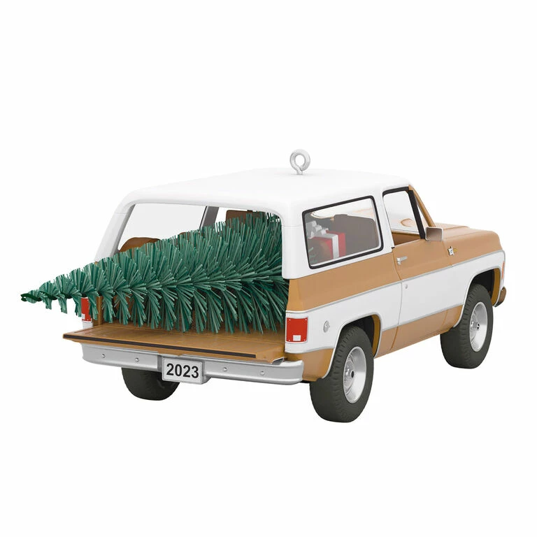 Hallmark All-American Trucks 1973 Chevrolet® Blazer® 2023 Metal Ornament 6 Hallmark All-American Trucks 1973 Chevrolet® Blazer® 2023 Metal Ornament - Image 6