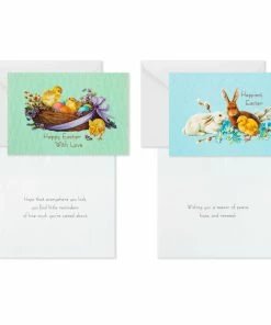 Hallmark Vintage Bunnies And Chicks Boxed Easter Cards, Pack Of 24 10 Hallmark Vintage Bunnies And Chicks Boxed Easter Cards, Pack Of 24 -Department Store Shop Vintage Easter Bunnies Chicks Boxed Easter Cards 5STZ1131 03