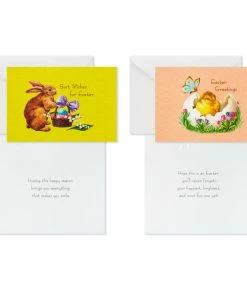 Hallmark Vintage Bunnies And Chicks Boxed Easter Cards, Pack Of 24 11 Hallmark Vintage Bunnies And Chicks Boxed Easter Cards, Pack Of 24 -Department Store Shop Vintage Easter Bunnies Chicks Boxed Easter Cards 5STZ1131 04