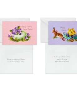 Hallmark Vintage Bunnies And Chicks Boxed Easter Cards, Pack Of 24 12 Hallmark Vintage Bunnies And Chicks Boxed Easter Cards, Pack Of 24 -Department Store Shop Vintage Easter Bunnies Chicks Boxed Easter Cards 5STZ1131 05