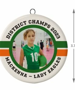 Volleyball Ceramic Circle Personalized Photo Ornament 8 Volleyball Ceramic Circle Personalized Photo Ornament -Department Store Shop Volleyball Ceramic Circle Personalized Photo Ornament 1999QHE1711B102 03