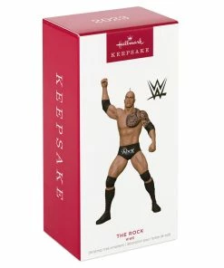 Hallmark WWE The Rock Ornament -Department Store Shop WWE Dwayne The Rock Johnson Keepsake Ornament 1999QXI7199 04