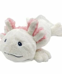 Warmies Heatable Scented Axolotl Stuffed Animal, 14"