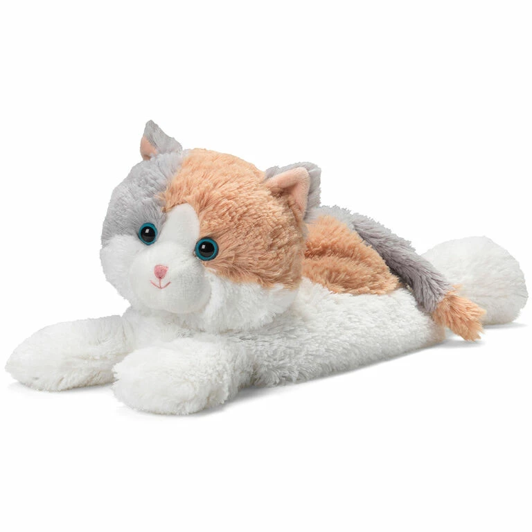 Warmies Heatable Scented Calico Cat Stuffed Animal, 15" 1 Warmies Heatable Scented Calico Cat Stuffed Animal, 15"