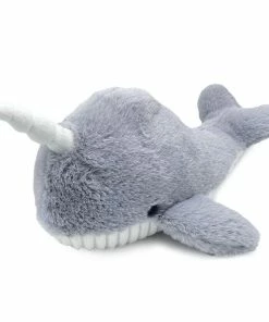 Warmies Heatable Scented Narwhal Stuffed Animal, 13"
