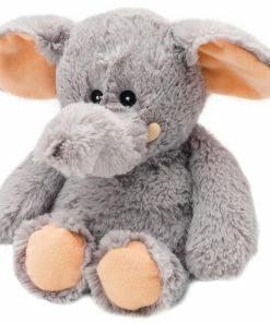 Warmies Heatable Scented Elephant Stuffed Animal, 13"