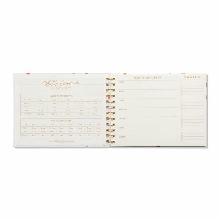 DesignWorks Ink Strawberries Meal Planner With Grocery Checklists 2 DesignWorks Ink Strawberries Meal Planner With Grocery Checklists - Image 2