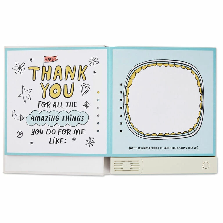Hallmark What I Love About You! A Color-Your-Own Recordable Storybook - Image 4