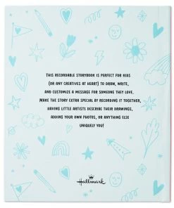 Hallmark What I Love About You! A Color-Your-Own Recordable Storybook -Department Store Shop What I Love About You ColorYourOwn Recordable Storybook 1KOB1224 05