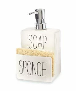 Mud Pie Soap Pump And Sponge Holder